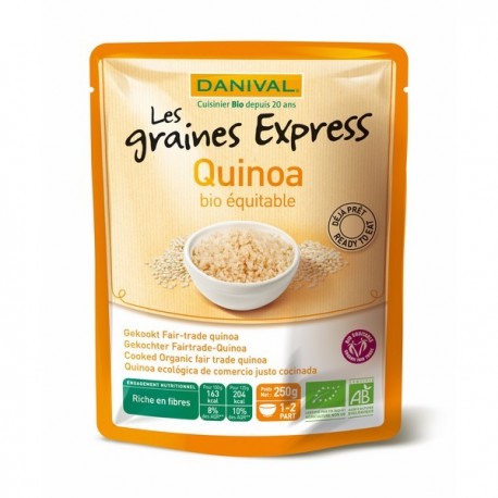 Graines Express Quinoa bio 250 gr Graines Express Quinoa bio 250 gr