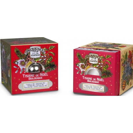 Coffret tisane Noël bio 60 gr Coffret tisane Noël bio 60 gr