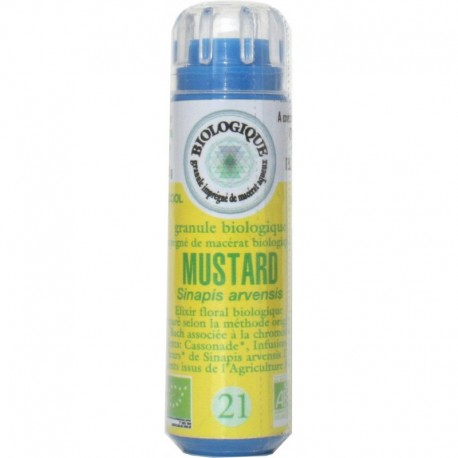 Fleurs Bach n° 21 granules MUSTARD Fleurs Bach n° 21 granules MUSTARD