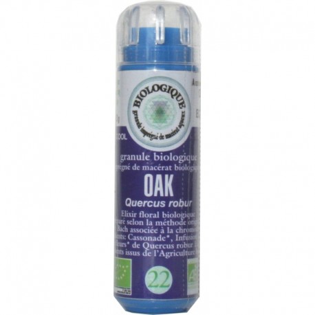 Fleurs Bach n° 22 granules OAK Fleurs Bach n° 22 granules OAK