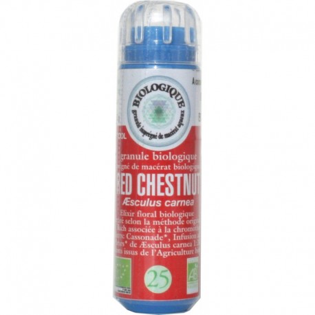 Fleurs Bach n° 25 granules RED CHESTNUT Fleurs Bach n° 25 granules RED CHESTNUT