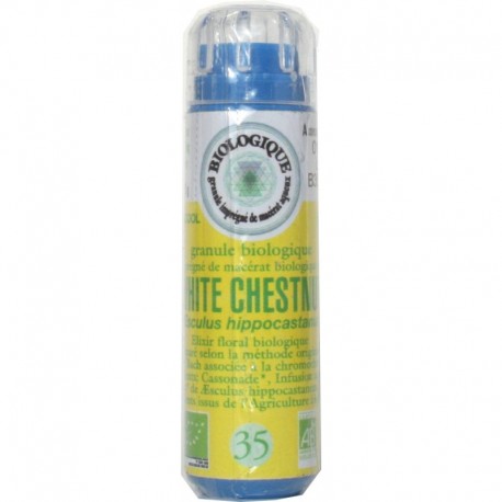 Fleurs Bach n°35 granules WHITE CHESTNUT Fleurs Bach n°35 granules WHITE CHESTNUT