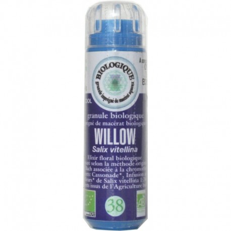 Fleurs Bach n° 38 granules WILLOW Fleurs Bach n° 38 granules WILLOW