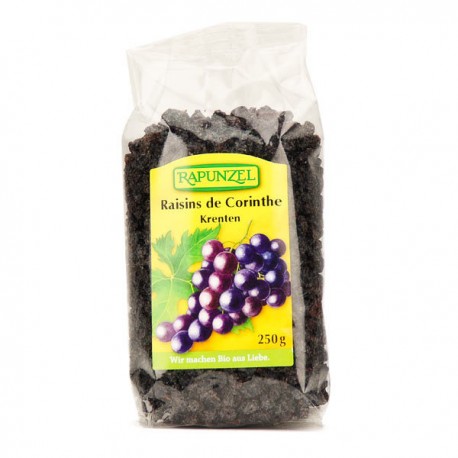 Raisins de Corinthe bio 250 gr Raisins de Corinthe bio 250 gr