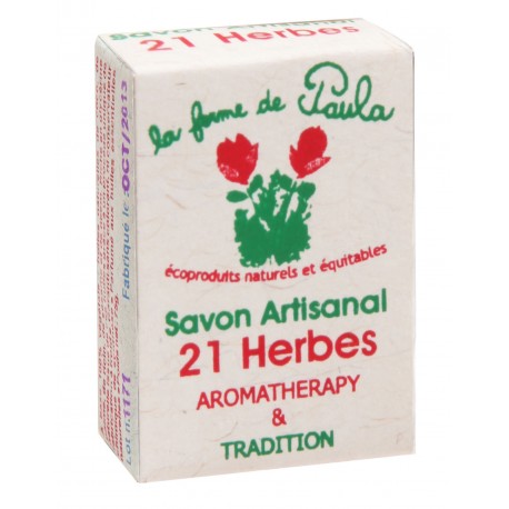 Savon ayurvédic 21 herbes Savon ayurvédic 21 herbes