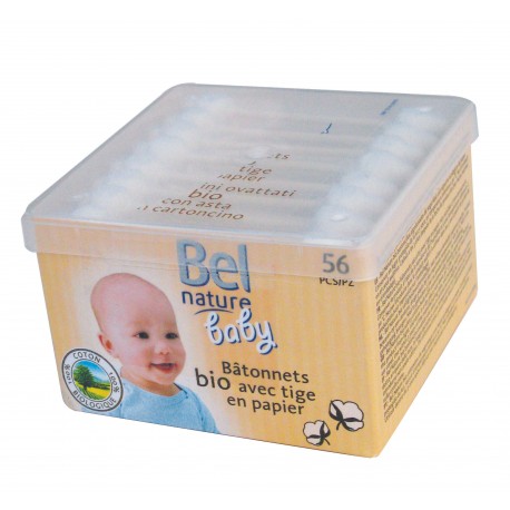 Coton tiges sécurité bébé (x56) Coton tiges sécurité bébé (x56)