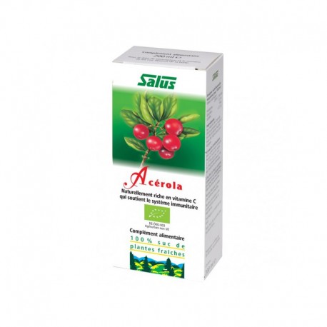 Suc de plantes Acérola 100 % bio 200 ml Suc de plantes Acérola 100 % bio 200 ml