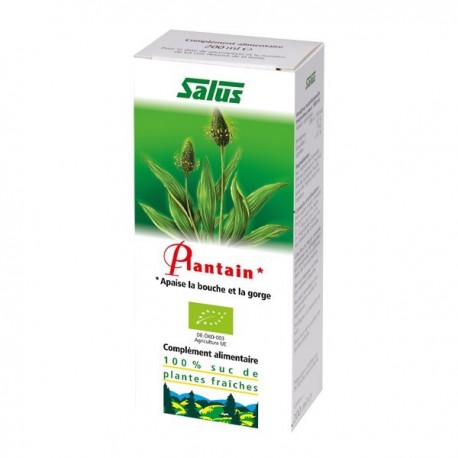 Suc de plantes Plantain bio 200 ml Suc de plantes Plantain bio 200 ml
