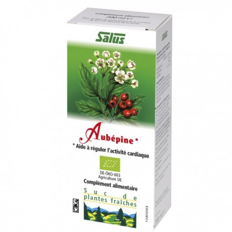 Suc de plantes Aubépine bio 200 ml Suc de plantes Aubépine bio 200 ml