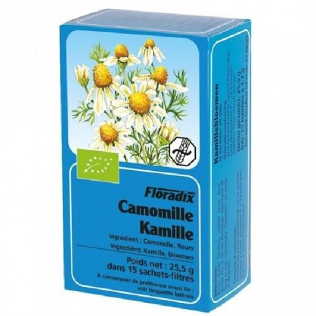 Tisane Bio camomille - 15 sachets Tisane Bio camomille - 15 sachets