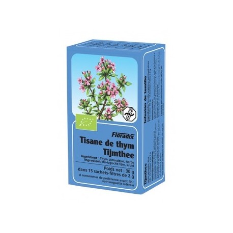 Tisane Bio thym 15 sachets Tisane Bio thym 15 sachets