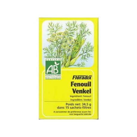 Tisane Bio fenouil - 15 sachets Tisane Bio fenouil - 15 sachets