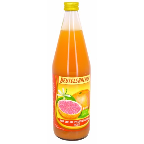 Jus de pamplemousse rose 75 cl