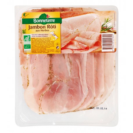JAMBON ROTI AUX HERBES 100g JAMBON ROTI AUX HERBES 100g