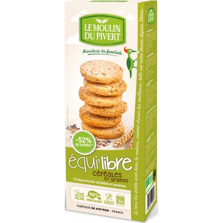 Equi'libre céréales et graines 150 gr Equi'libre céréales et graines 150 gr
