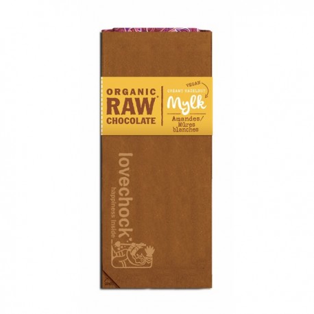 Tablette chocolat cru amande mure blanch Tablette chocolat cru amande mure blanch