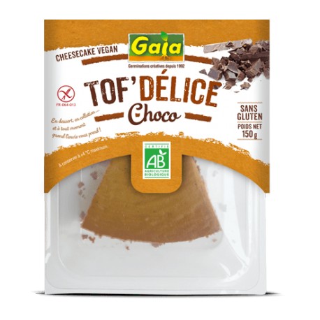 TOF'DELICE GAIA CHOCOLAT 150G TOF'DELICE GAIA CHOCOLAT 150G