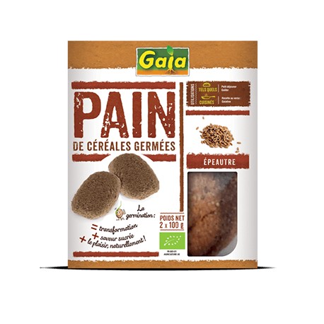 PAIN ESSENE EPEAUTRE GAIA 250 gr PAIN ESSENE EPEAUTRE GAIA 250 gr