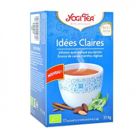 YOGI TEA Idées claires 17 sachets YOGI TEA Idées claires 17 sachets