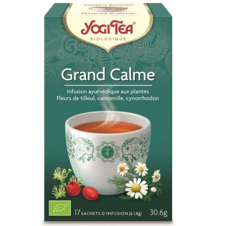 YOGI TEA Grand calme 17 infusettes YOGI TEA Grand calme 17 infusettes