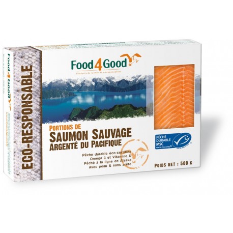 SURG Portion saumon sauvage 500 gr SURG Portion saumon sauvage 500 gr