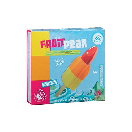 Glaces à l'eau Fruity 6 x 60 ml Glaces à l'eau Fruity 6 x 60 ml