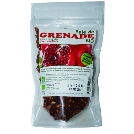 Baie de grenade bio 175 gr Baie de grenade bio 175 gr