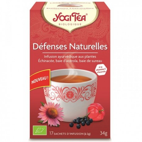 YOGI TEA Défenses naturelles 17 sachets YOGI TEA Défenses naturelles 17 sachets