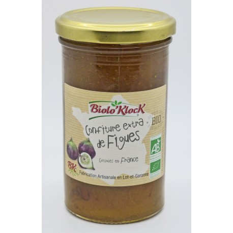 CONFITURE de FIGUES bio 300 gr CONFITURE de FIGUES bio 300 gr