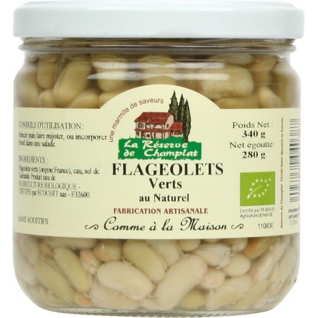 Flageolets au naturel 280 gr Flageolets au naturel 280 gr