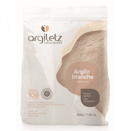 Argile blanche ultra ventilée 200G Argile blanche ultra ventilée 200G