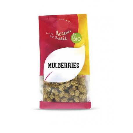 MULBERRIES (mûres blanches) Iran 125 gr MULBERRIES (mûres blanches) Iran 125 gr