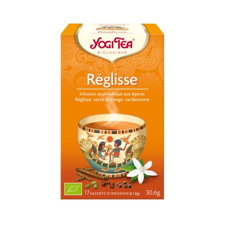 YOGI TEA REGLISSE (17 sachets) YOGI TEA REGLISSE (17 sachets)