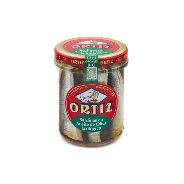 SARDINES HUILE OLIVE BIO 190g SARDINES HUILE OLIVE BIO 190g