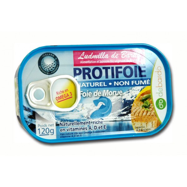 PROTIFOIE MORUE ISLANDE 120g PROTIFOIE MORUE ISLANDE 120g