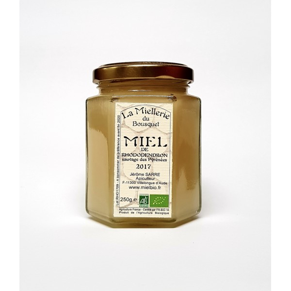 MIEL RHODODENDRON (PYRENEES) 2017 250g MIEL RHODODENDRON (PYRENEES) 2017 250g