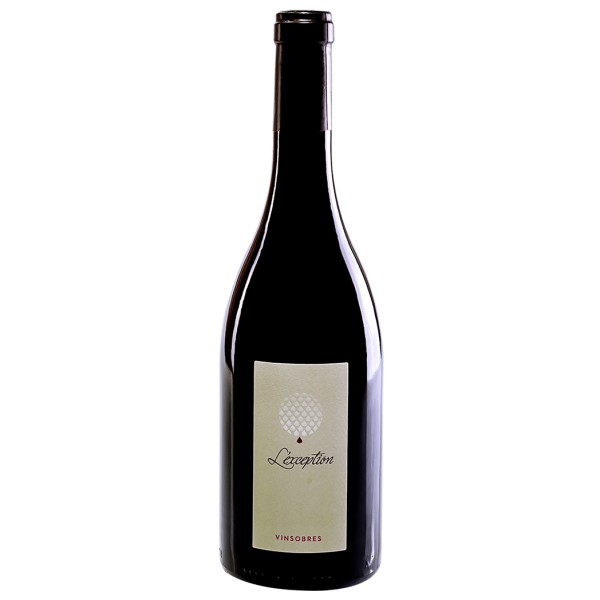 L EXCEPTION VINSOBRES ROUGE RHONE 75cl L EXCEPTION VINSOBRES ROUGE RHONE 75cl