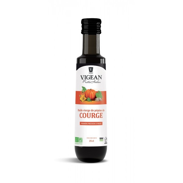 HUILE COURGE PEPINS 1ePRESSION FROID25cl HUILE COURGE PEPINS 1ePRESSION FROID25cl