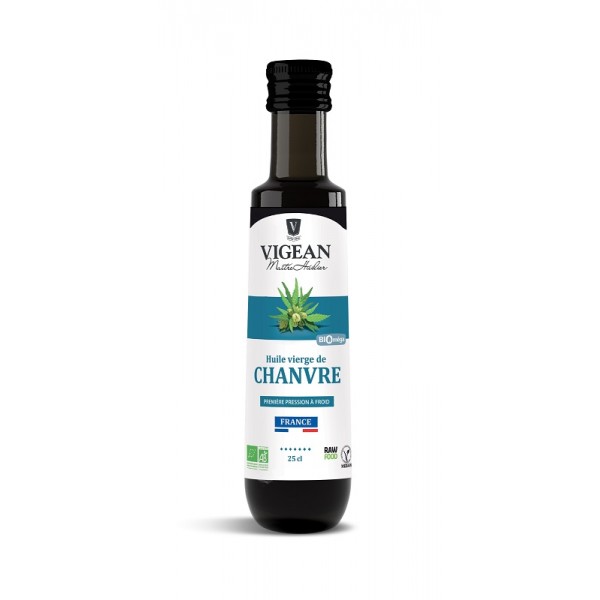 HUILE CHANVRE 1e PRESSION FROID 25cl HUILE CHANVRE 1e PRESSION FROID 25cl