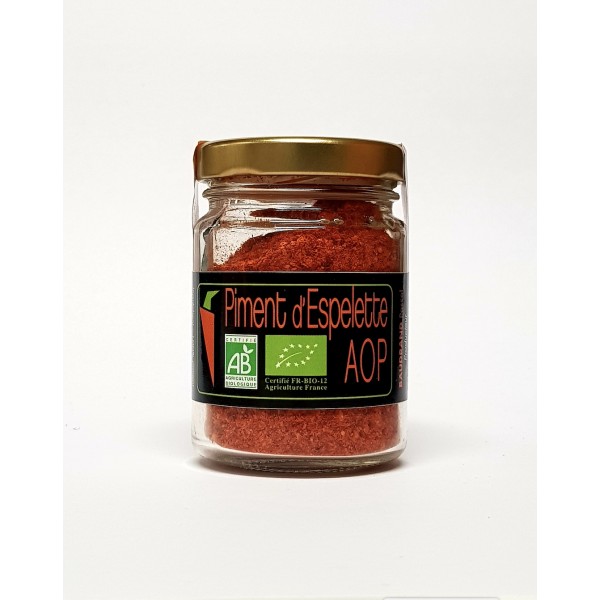 PIMENT ESPELETTE 45 GR PIMENT ESPELETTE 45 GR