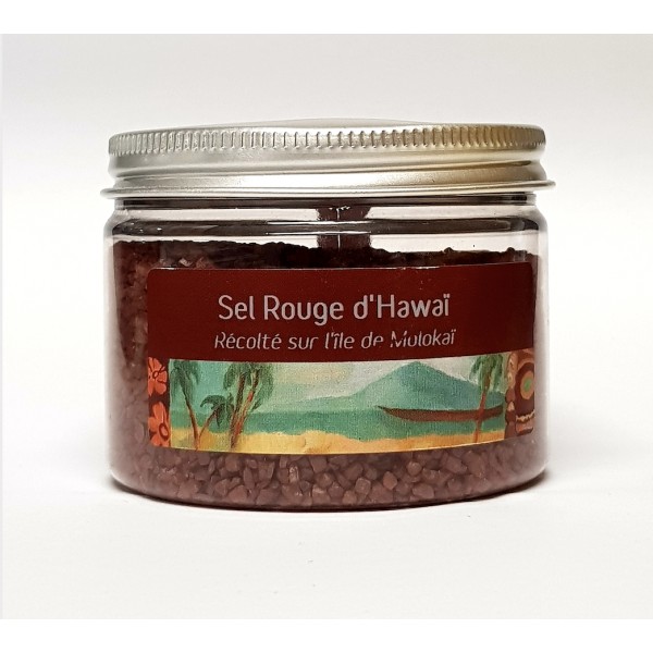 Sel rouge d'Hawaï boite 150 gr Sel rouge d'Hawaï boite 150 gr