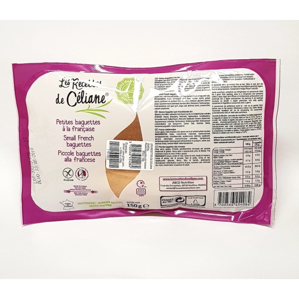 PETITES BAGUETTES à la FRANCAISE 2x150g PETITES BAGUETTES à la FRANCAISE 2x150g