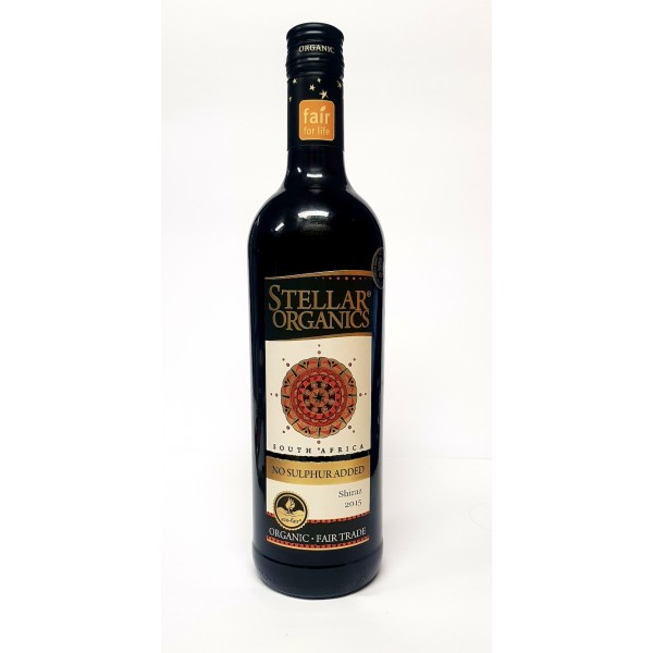 SHIRAZ ROUGE AFRIQUE SUD no sulfit 75cl SHIRAZ ROUGE AFRIQUE SUD no sulfit 75cl