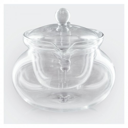 THEIERE VERRE + FILTRE VERRE  0.68 l