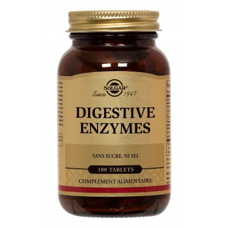 SOLGAR DIGESTIVE ENZYMES 100 TABLETS SOLGAR DIGESTIVE ENZYMES 100 TABLETS