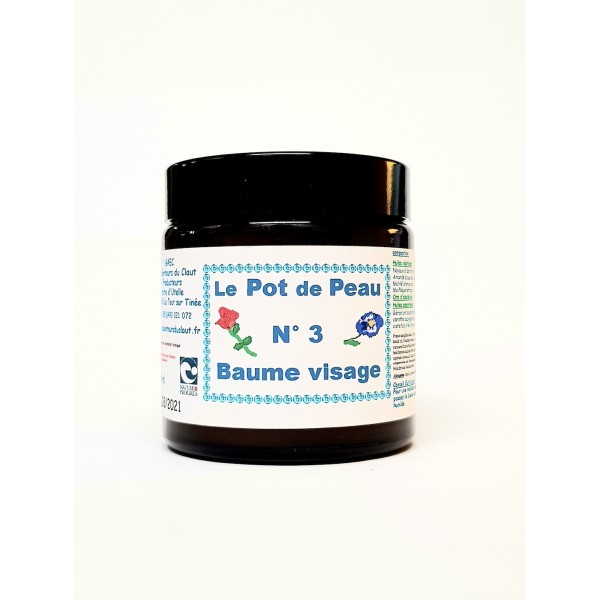 Pot de peau n° 3 baume visage 120 ml Pot de peau n° 3 baume visage 120 ml