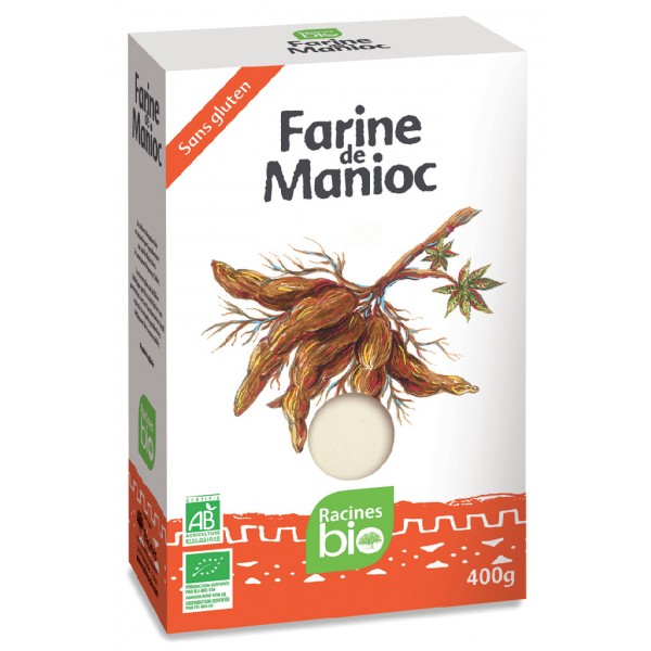 FARINE MANIOC TAPIOCA 400g FARINE MANIOC TAPIOCA 400g
