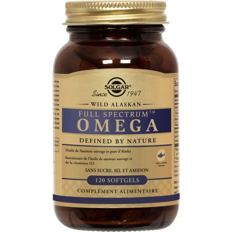 SOLGAR FULL SPECTRUM OMEGA 120 SOFTGELS SOLGAR FULL SPECTRUM OMEGA 120 SOFTGELS