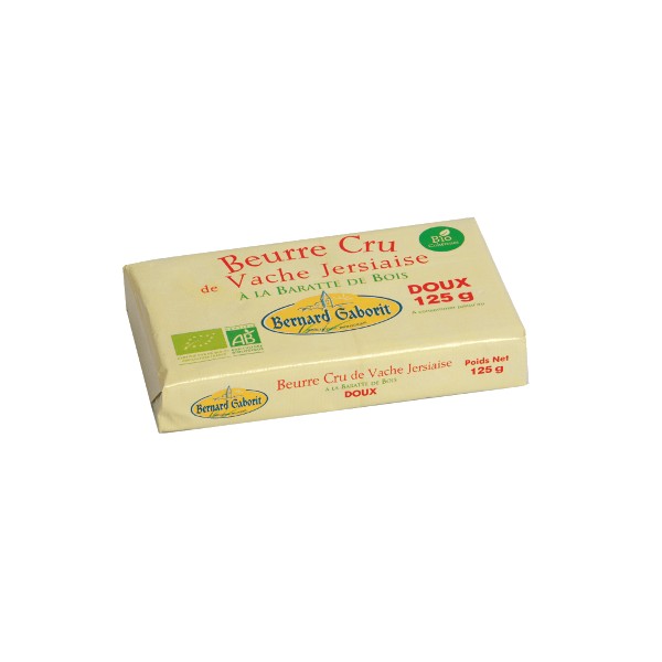 BEURRE CRU DOUX VACHE 125g BEURRE CRU DOUX VACHE 125g