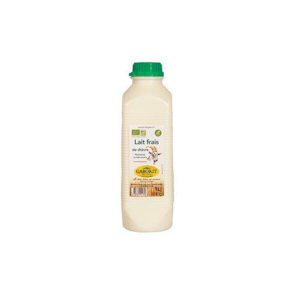 LAIT FRAIS ENTIER CHEVRE PASTEURISE 1L LAIT FRAIS ENTIER CHEVRE PASTEURISE 1L